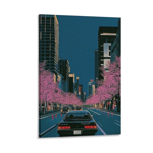 永井博アートポスター (9) 壁飾り バスルーム 寝室装飾 油彩画 ウォールアート 素晴らしいギフト24x36inch(60x90cm)