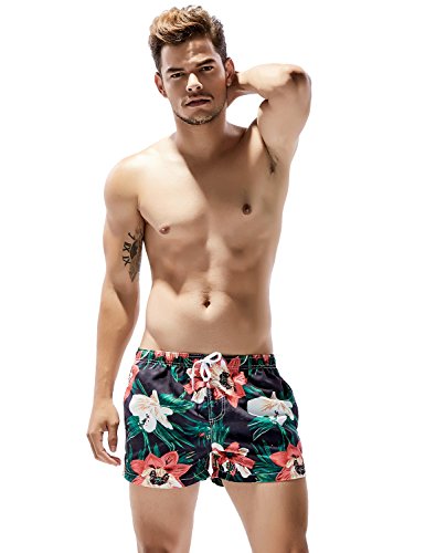 SEOBEAN Mens Sport Swimwear Bathing Trunk Boxer Beach Board Shorts2