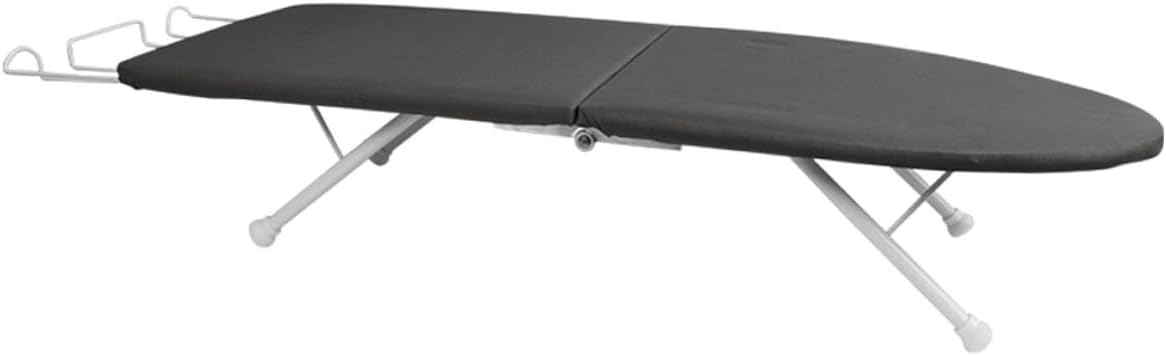 Small Folding Ironing Board with Heat Resistant Cover and Thick Padding Portable Mini Ironing Frame for Home Use Suitable for Travel and Dorm Laundry
