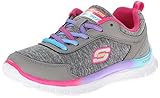 Skechers Kids 81885L Skech Appeal Sneaker,Gray/Pink/Purple,12 M US Little Kid