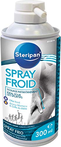 Steripan - Bombe Froid - Soulage Instantanément La Douleur - Idéal Pour Les Sportifs - Arnica Montana & Griffe Du Diable - 300 ML Cover