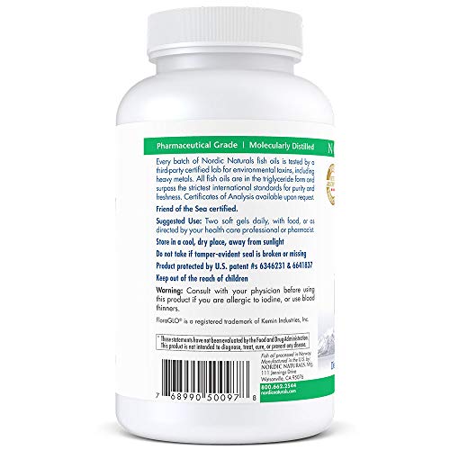 Nordic Naturals ProDHA Eye - Fish Oil, 360 mg EPA, 845 mg DHA, 20 mg FloraGLO Lutein, 4 mg Zeaxanthin, Support for Neurological Function and Long-Term Eye Health*, 120 Soft Gels - image 4