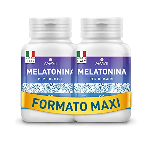 Melatonina Pura Pastillas para Dormir [Fácil de Tragar] Melatonina 1mg Natural con Adenosina y Glicina para Dormir Bien [Alta Absorción] - 180 Tabletas Sin Gluten/Lactosa