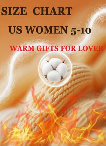 Image of Warm Knee High Socks for Women-Thermal Cotton Socks for Hiking,Work,Winter,Gifts