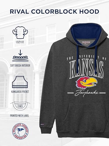 Image of JanSport NCAA unisex-adult Rival Colorblock Hood