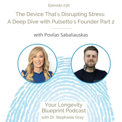 236: The Device That's Disrupting Stress: A Deep Dive with Pulsetto's Founder Part 2 Podcast Por  arte de portada