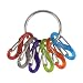 NITE IZE KRG-03-01 Black Stainless Steel S-Biner Keyring