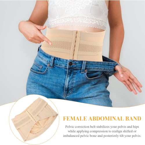 Faja Correctora Postparto para Soporte Pélvico Beige miniatura 3