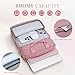 MicaYoung Laptop Tablet Sleeve Bag Carrying Case Fits 14 inch MacBook Pro M5 M4 M3 M2 M1/13.6 inch MacBook air M4 M3 M2/13 Inch iPad Pro M4 Air M3/12.9 inch iPad with keyboard, Pink
