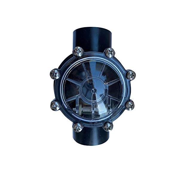FibroPool Swimming Pool Check Valve 2 Inch 2 Way Positive Seal