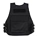 Children Tactical Vest Black Children Kids Security Guard Waistcoat Cs Field Combat Training Military Army Tactical Vest Kids Swat Vest For Boys Boys Police Vest