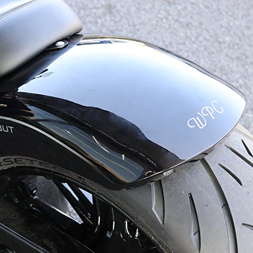 Hoprousa Motorcycle Rear Fender for Harley Davidson Softail Breakout Fat Boy 2018-2023, Harley Rear Fender with LED Lights Mounting Kit Easy Install