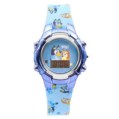 Accutime Bluey and Bingo Pattern Kids Digital Watch