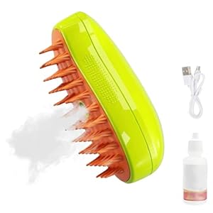 Brosse vapeur chat, Brosse chat 3 en 1, Bross...