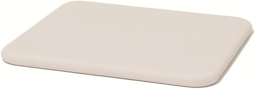 Soil Diatomaceous Earth Bath Mat, White
