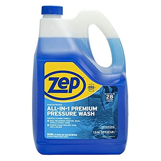 Zep All-in-1 Pressure Washing Concentrate