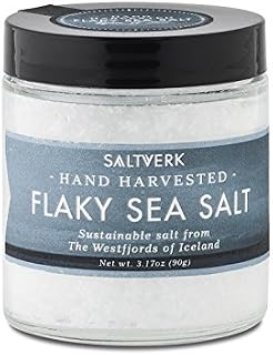 Saltverk Flaky Sea Salt, 3.17 Ounces of Handcrafted Gourmet Salt Flakes from Icel