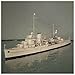 Lllunimon 1/400 HMS Ajax Light Cruiser Model Building Kit, DIY Assembly 3D Paper Military Boat Ship Collection Gifts