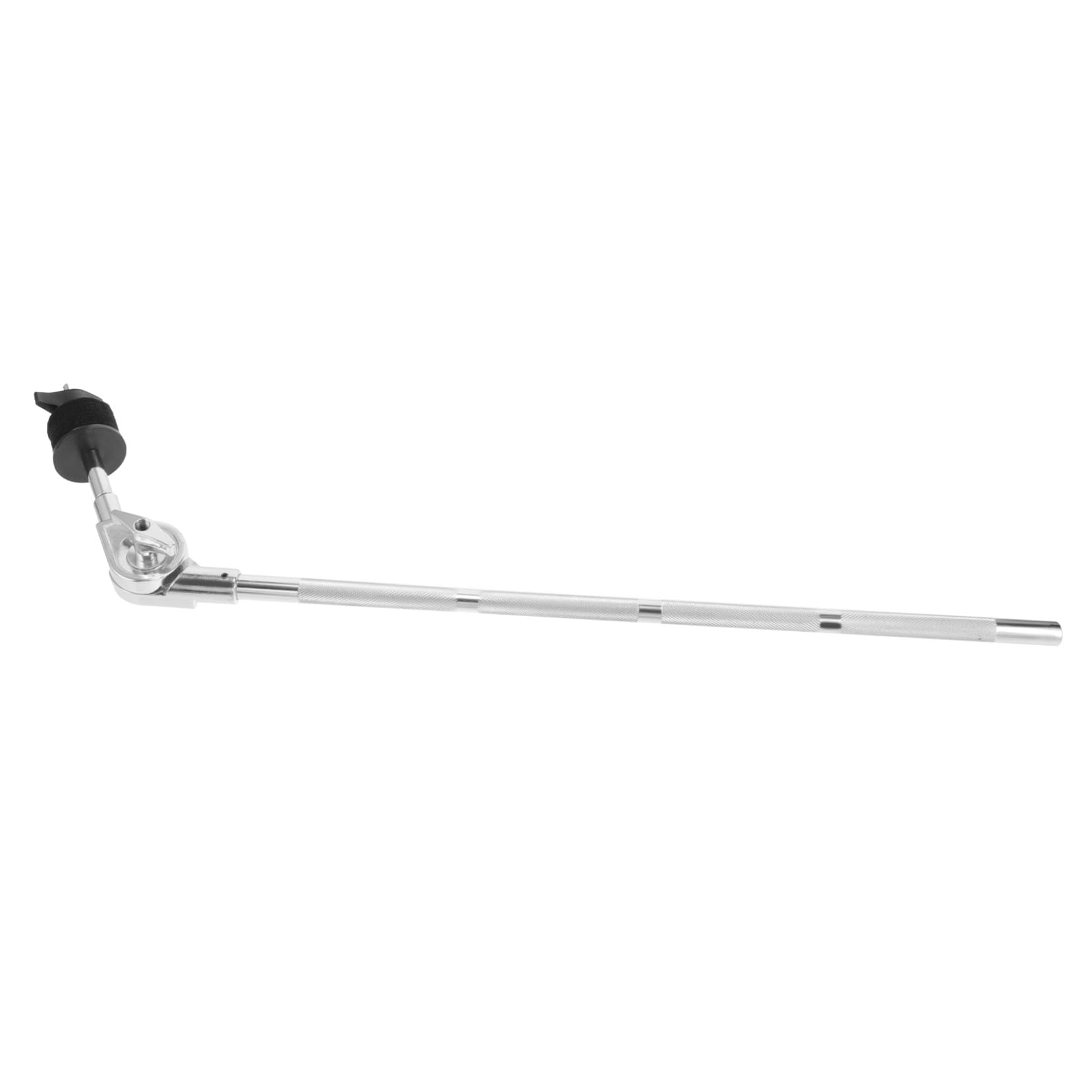 Alipis Soporte para Platillos Ajustable de Aleación Plata Brazo Articulado Fácil de Instalar para Kits de Batería y Accesorios de Percusión