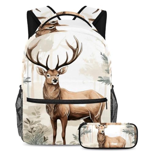 Cartables pour enfants et trousse scolaire multicolore grand format pour l'école