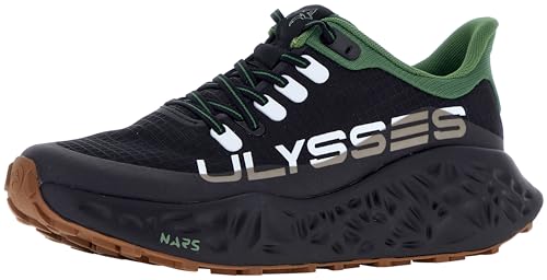 ULYSSES Unisex Maikoh Scarpe da Corsa Scarpa da Trail Black Forest - Nero 47