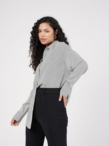 Image of Sassafras Women Polka Dot Oversize Shirt