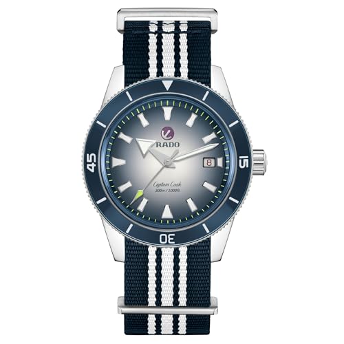 Rado -Captain Cook-Mens-Swiss Automatic Watch-Stainless Steel-Sapphire Crystal -42mm2