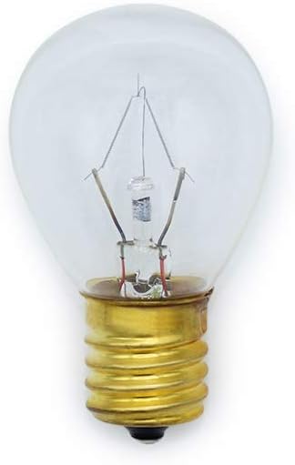 lumenivo Lava Lamp Light Bulb 130v 25w Bulb Replaces 120V 25 Watt S11 Light Bulbs 14.5 Lava Lamps, Bubble Light & Glitter Lamps 25 Watt Intermediate E17 Base Bulb - Appliance Bulb 1 Pack