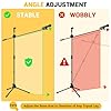 Microphone Stand, Ohuhu Mic Stand Tripod with Mic Clips, Boom Microphone Stand for Kids Adults, Microphone with Stand for Singing Speech Home Studio Usage, Height Adjustable, Light Weight #3