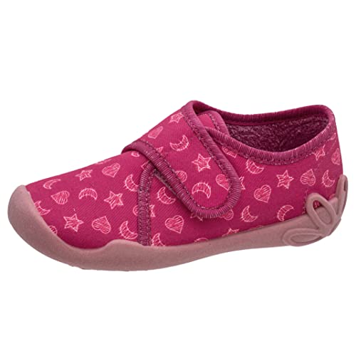 Fischer Markenschuh Kinder-Klett-Hausschuh