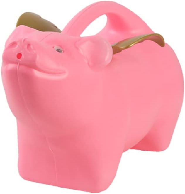 Esschert Design Watering Can - Pink Flying Pig (TG87)