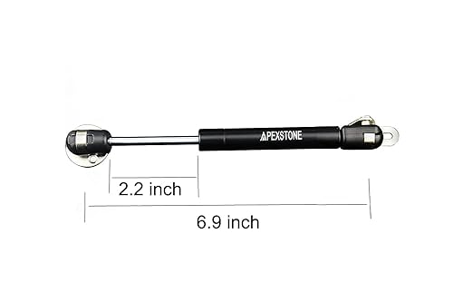 Miniatura 2 de Apexstone 80N18lb 6.9 pulgadas Gas Strut 4 unidades 80N Gas Strut 6.9 pulgadas Gas Strut Cabinet 80N 6.9 pulgadas Gas Spring Gas Shocks Lift Support