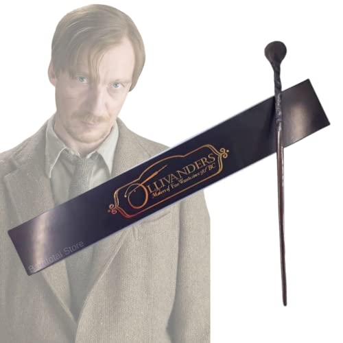 Varinha Remo Lupin Resina Colecionável Harry Potter Tamanho Real