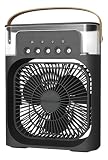 Climatizador de Ar Frio Portátil Mini, USB, 110V/220V, para Uso Pessoal e Ambientes Pequenos