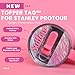 SOUTHERN SUPPLY - Topper Tag for ProTour Custom Name Plate | Compatible with Stanley ProTour Tumbler | Personalized Name Plate | Tumbler Accessories | Pink Shimmer
