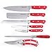 The Pioneer Woman Cowboy Rustic Cutlery Set, 14-Piece, Red