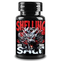 Smelling Salts, Portable Ammonia Smelling Salts for Athletes, Elevated Performance, Improved Concentration, Safe and Gentle