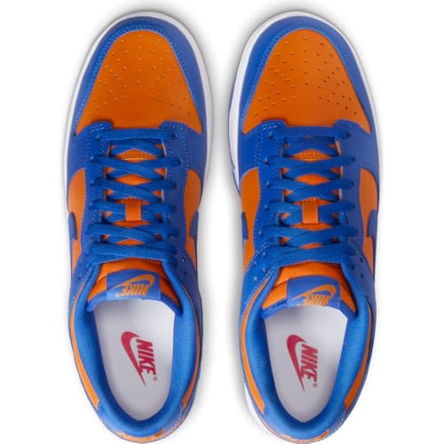 Nike Mens Dunk Low, Bright Ceramic/Team Royal/University Red/White, Size 114