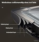 AvryLuky Alloy Car Key Case Rings Cover Holder for BMW 1 3 5 7 Series 525li 530 F48 X1 X2 X3 X4 X5 X6 Classic Engine Head Concept (A Style Carbon Fiber) - Image 3