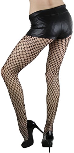 Image of ToBeInStyle Women's Huge Net Diamond Shape Pantyhose Stockings