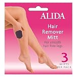 Alida Hair Remover Mitt for Legs (3 Mitts)