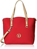 Marke: Trussardi Jeans Trussardi Damen 75bp0053 Umhngetasche, rot, 40x29x17 cm (W x H x L)