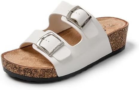 JACK & JONES JFWLARRY POOL SLIDER badslippers wit
