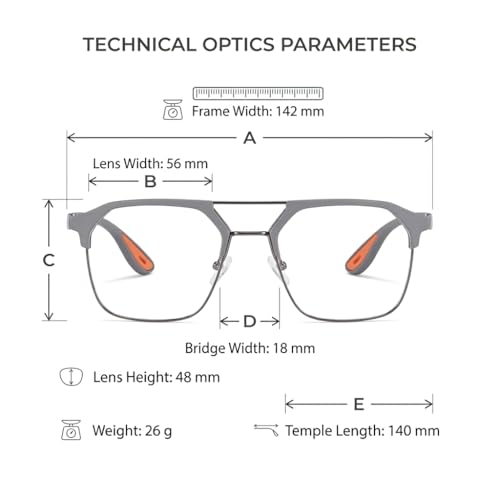 Image of Blue Light Filter Glasses Unisex Computer Eyewear for Men and Women Anti Glare Screen Protection Glasses for Laptop Mobile Gaming Work Reading Digital Eye Strain Relief Spectacles