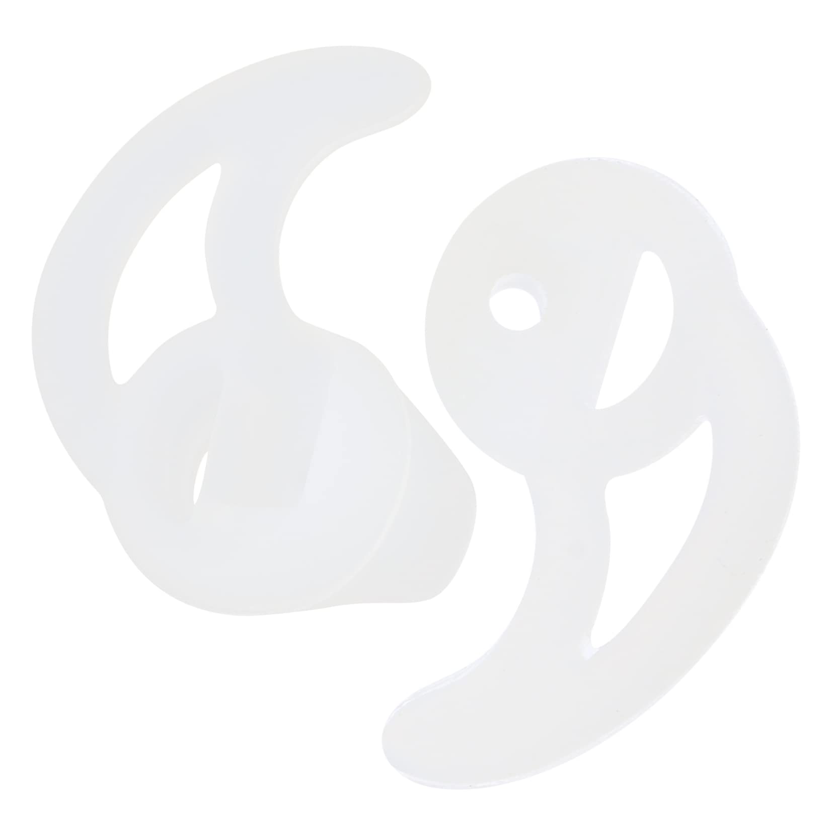 BigKing Punte Per Auricolari, 36 Pezzi Cupole Per Apparecchi Acustici In Silicone, Morbidi E Leggeri, Tappi Per Le Orecchie Di Ricambio Per Foro Interno Da 4,5 Mm-6,0 Mm Auricolari L/M/S