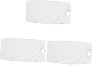 Abaodam 3 Peças Capa De Cama De Massagem Capa De Sofá Acessórios Faciais Capas De Sofá Ajustadas Capa De Cama Facial Capas De Sofá De Spa Capa De Mesa De Massagem Equipada Acessório De
