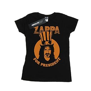 Absolute Cult Frank Zappa Femme for President T-Shirt - Les Beatles, Paul McCartney, John Lennon, RIngo Starr, George Harrison Absolute Cult Frank Zappa Femme for President T-Shirt – Image 2