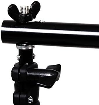 CowboyStudio Photography and Video Continuous Triple Lighting Kit, Backdrop Support System, Black & White Muslin Backdrops and Carry Case for Support System