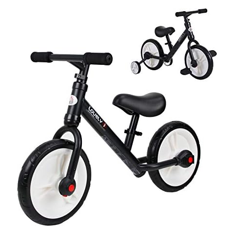 HOMCOM Kids Balance Bike with Stabilisers Cover