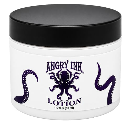 Angry Ink Daily Tattoo Lotion. Moisturizer- Fragrance-Free, Non-Greasy, Clean, Vegan Natural Ingredients image 2